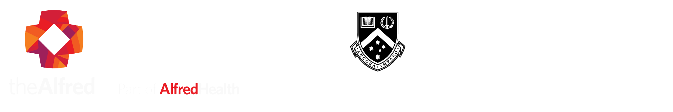 Alfred Hospital Intensive Care Academic Centre and Monash University logos